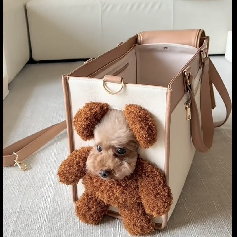 Teddy Bear Large Capacity Dog Carrier Bag