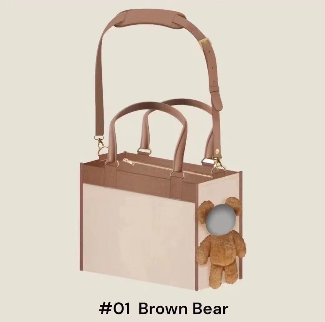 Teddy Bear Large Capacity Dog Carrier Bag