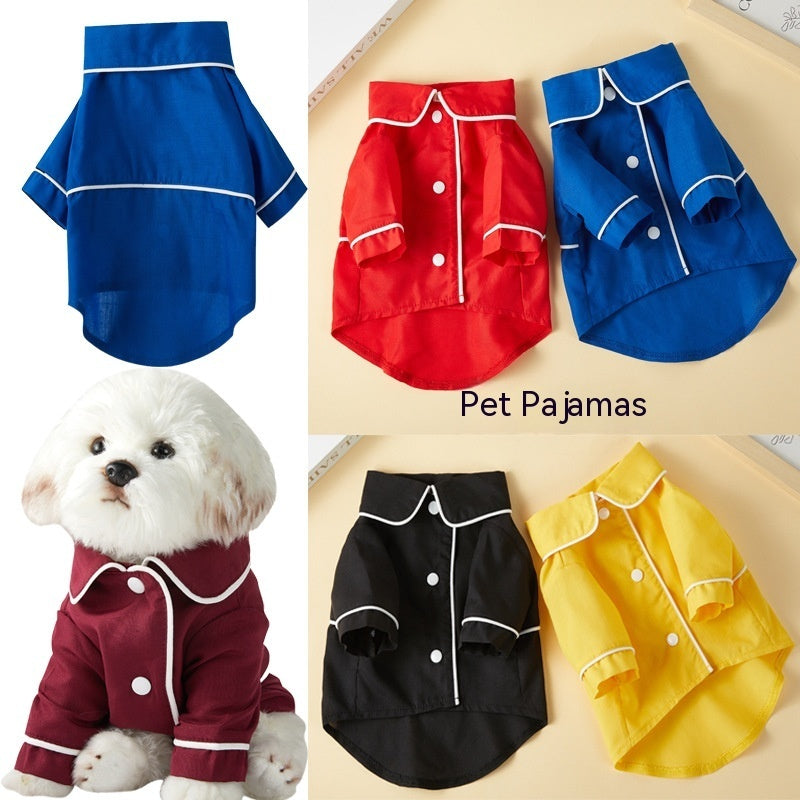 Pet Dog Pajamas Small Dog Clothing