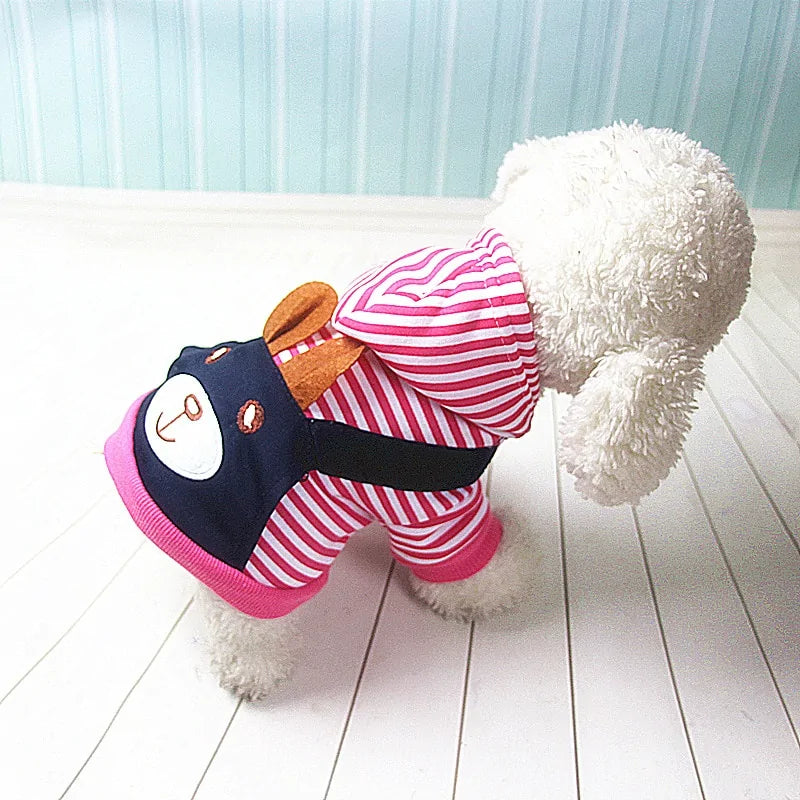 Fashion Striped Pet Dog Clothes 4 Extra Small sold by Poopy and Poops General Pet Store poppyandpoops.ca