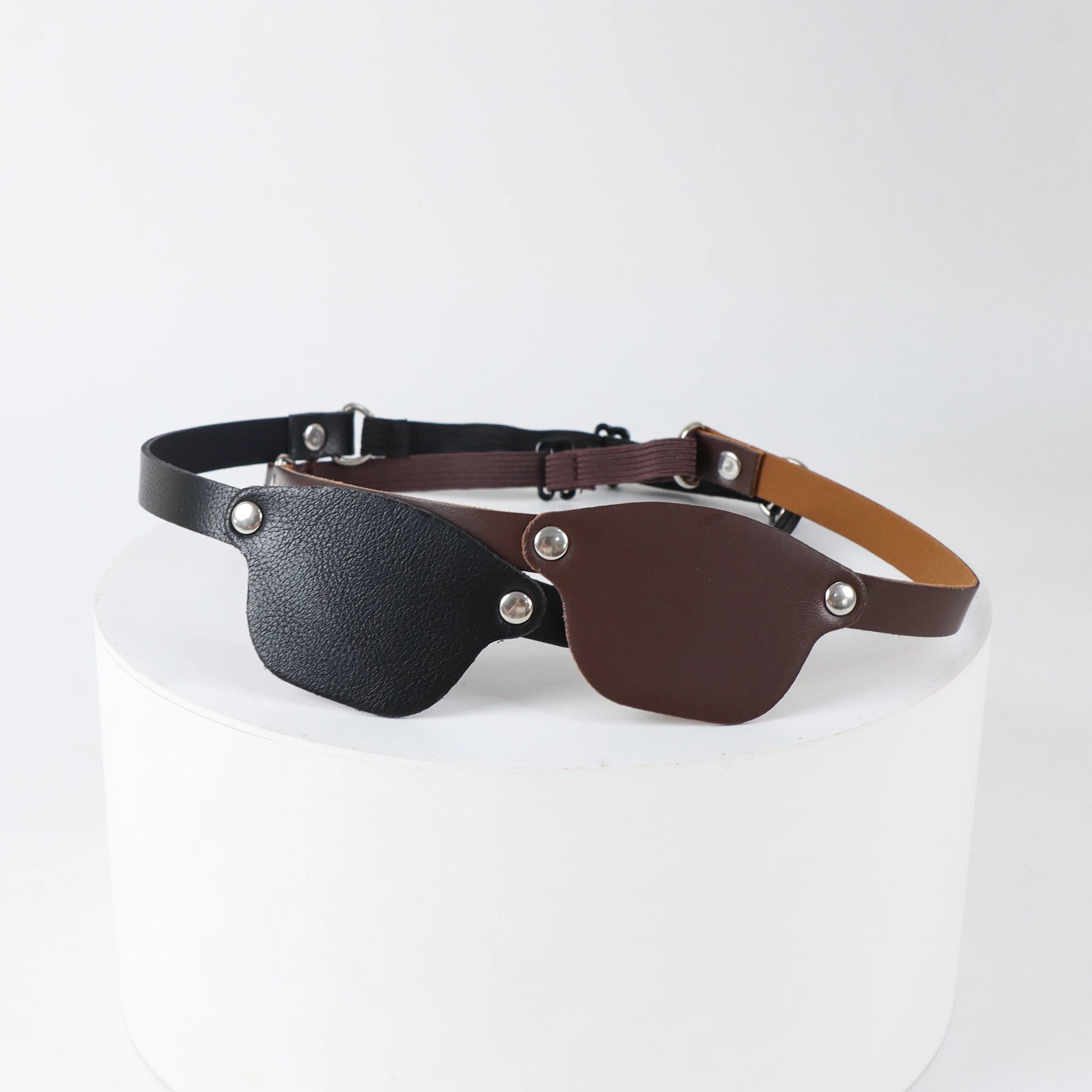 Unisex Black Single Eye Patch Washable Adjustable Eye Patch Pirate Halloween Costume sold by Poopy and Poops General Pet Store poppyandpoops.ca