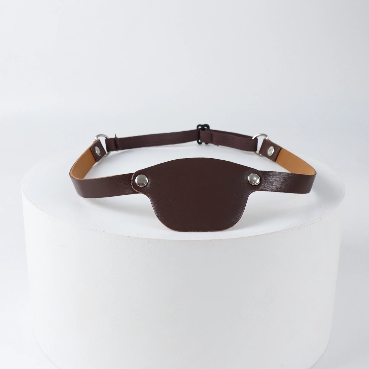 Unisex Black Single Eye Patch Washable Adjustable Eye Patch Pirate Halloween Costume sold by Poopy and Poops General Pet Store poppyandpoops.ca