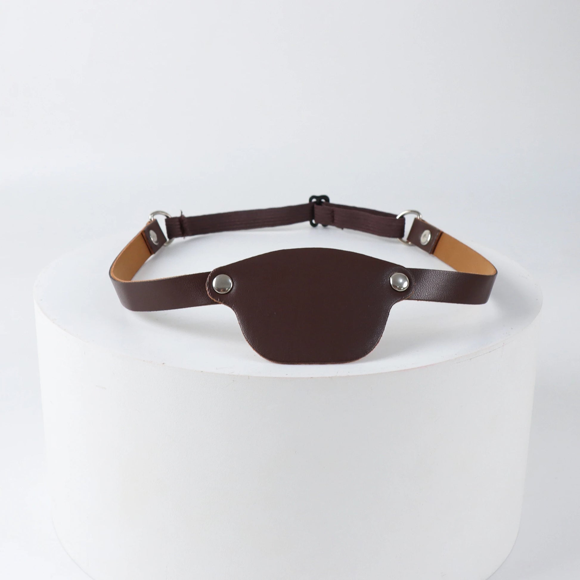 Unisex Black Single Eye Patch Washable Adjustable Eye Patch Pirate Halloween Costume sold by Poopy and Poops General Pet Store poppyandpoops.ca