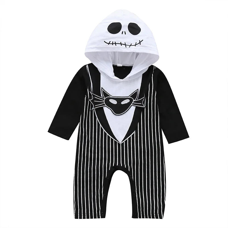 Baby Boys Girls Bat Pumpkin Skeleton Christmas Eve Horror Halloween Costume C sold by Poopy and Poops General Pet Store poppyandpoops.ca