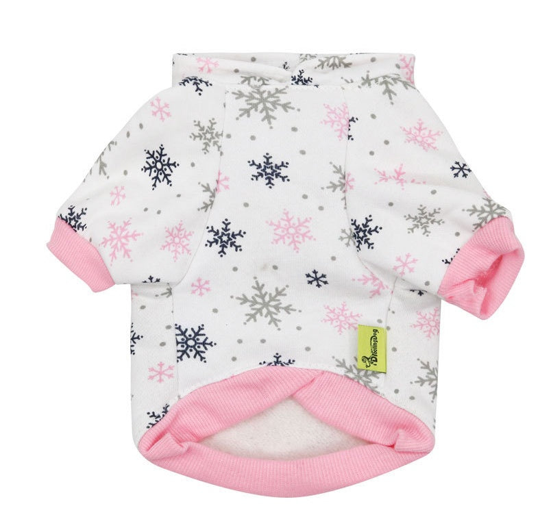 Fleece Christmas Tree, Gingerbread Man Holiday Dog Hoodie Sweater