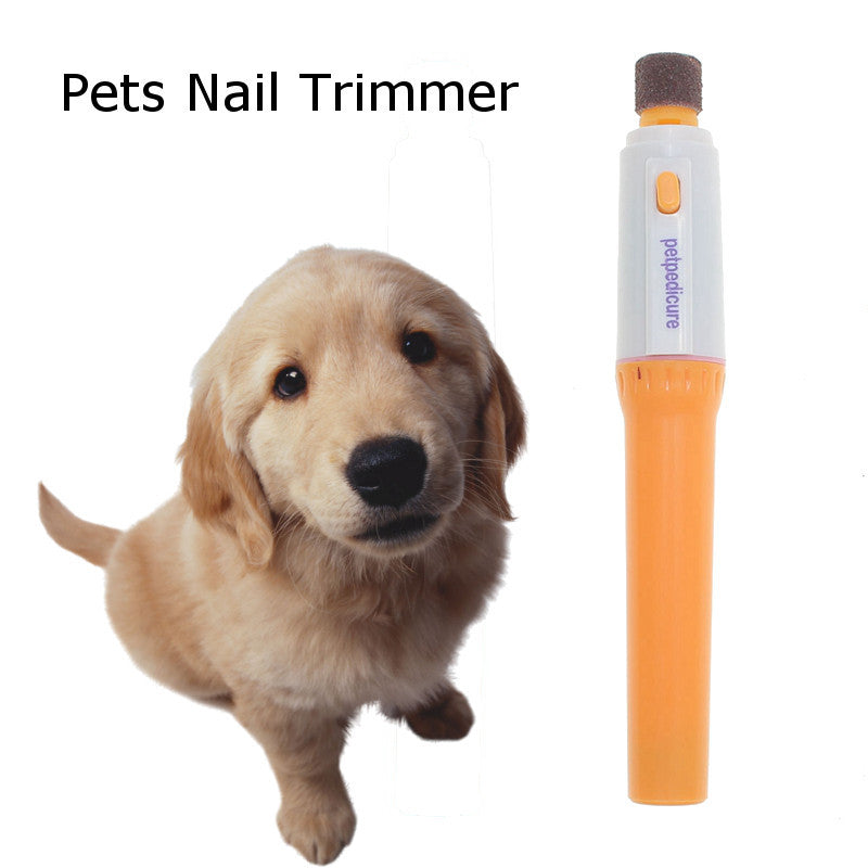 Dog Pet Electric Nail File Trimmer Tool