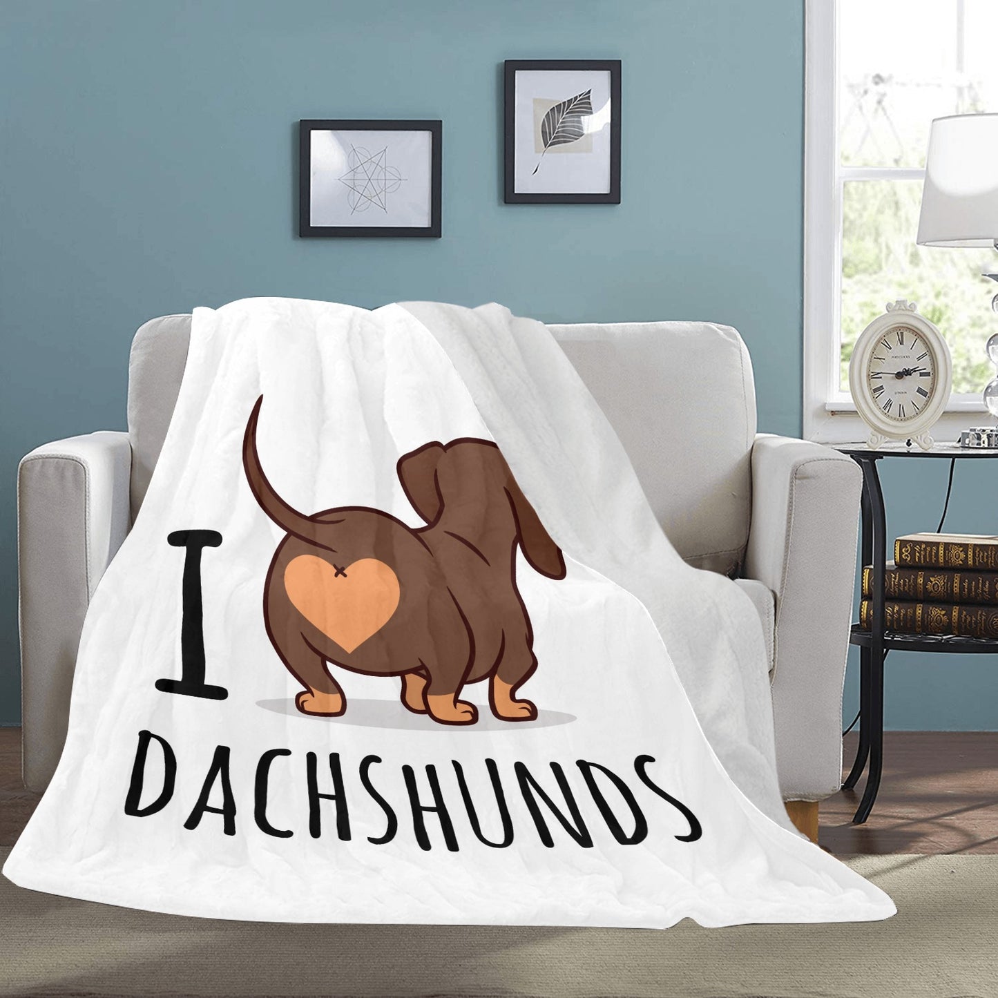 I love Dachshunds Ultra-Soft Micro Fleece Blanket