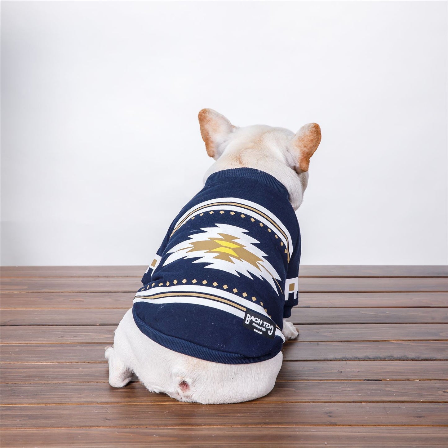 Cotton Tribal Printed Dog Sweater