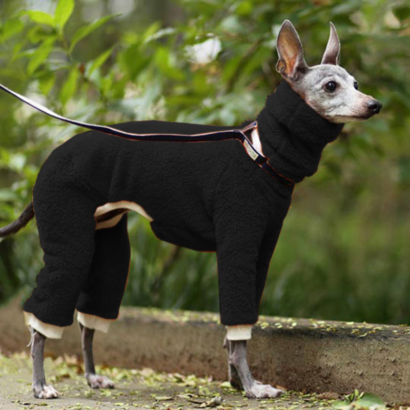 Warm and fashionable dog cotton clothes