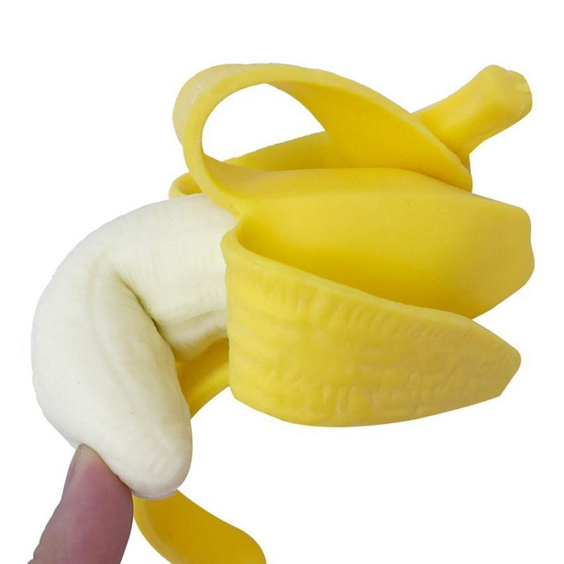 Stretchy Banana Dog Chew Toy