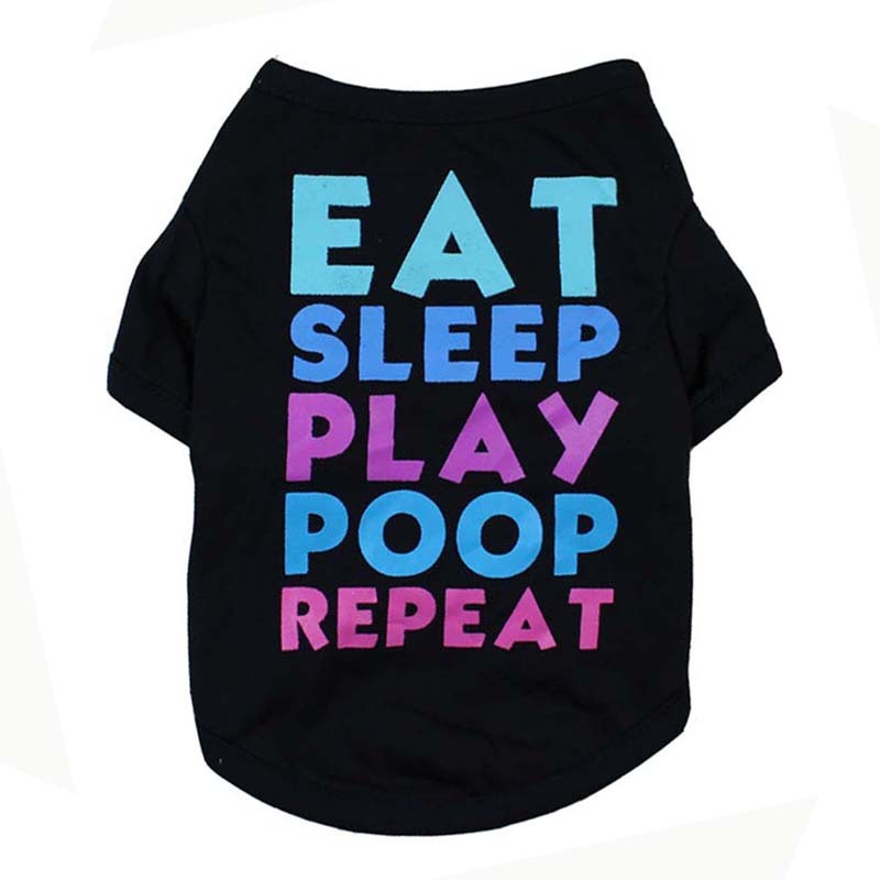 Eat Sleep Play Poop Repeat Dog Tee-Shirt