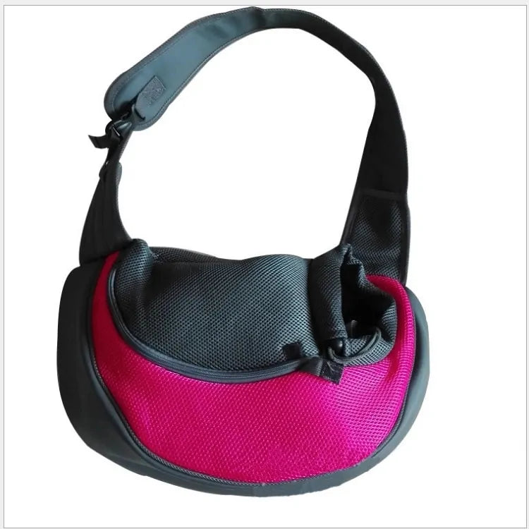 Breathable Dog Travel Handbag Carrier Pink Large sold by Poopy and Poops General Pet Store poppyandpoops.ca