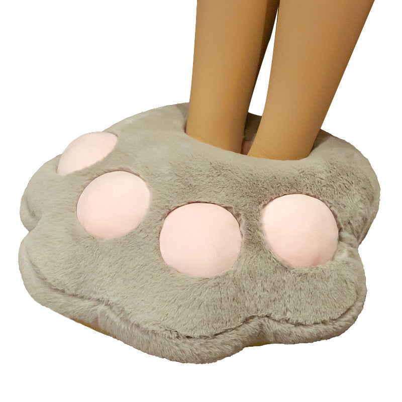 Paw Shaped Foot Warmer Slipper