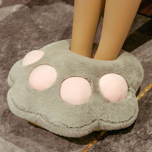 Paw Shaped Foot Warmer Slipper