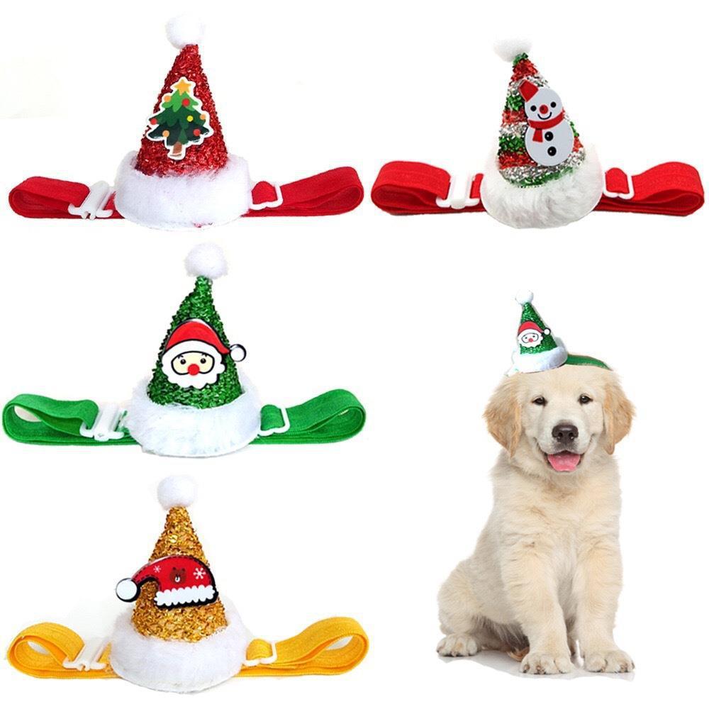 Dog Christmas Santa Hat