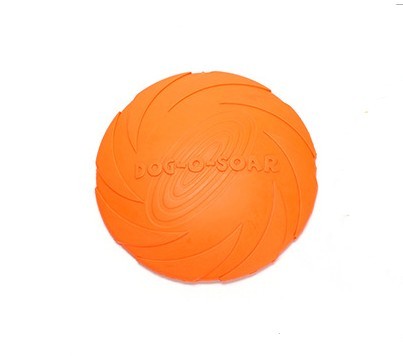 Pet Dog Rubber Frisbee Disk Chew Toy