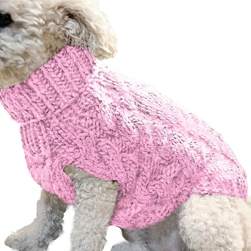 Twist Dog Sweaters Pink M sold by Poopy and Poops General Pet Store poppyandpoops.ca