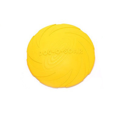 Pet Dog Rubber Frisbee Disk Chew Toy