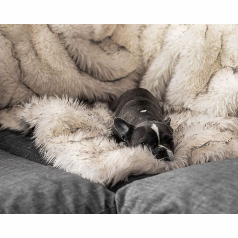 Waterproof Plush Faux Fur Dog Blanket