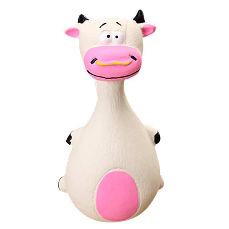 Latex Cartoon Animal Squeaky Pet Dog Toys