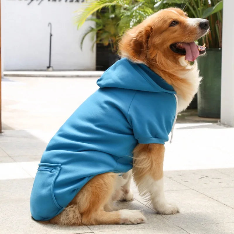 Warm Dog Hoodies for Medium-Large Dogs sold by Poopy and Poops General Pet Store poppyandpoops.ca