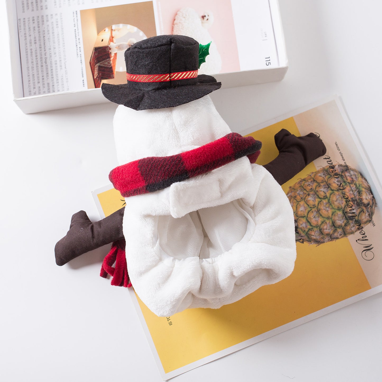 Christmas Snowman Pet Dog Costume