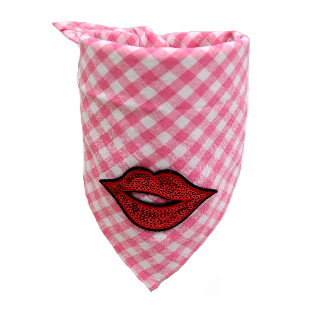 Pet Dog Valentine's Day Triangle Bandana