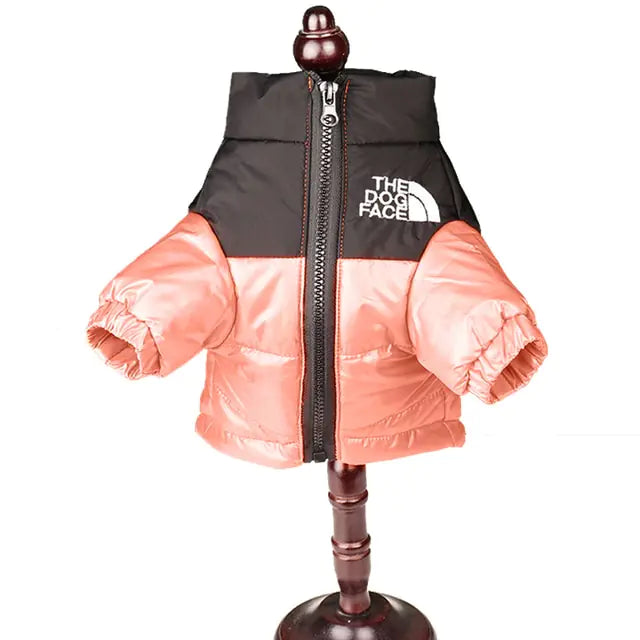 Warm Windproof Winter Dog Clothes Pink XL sold by Poopy and Poops General Pet Store poppyandpoops.ca