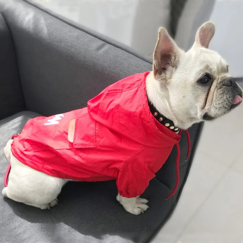 Small Stylish Dog Jackets Red Extra Large sold by Poopy and Poops General Pet Store poppyandpoops.ca