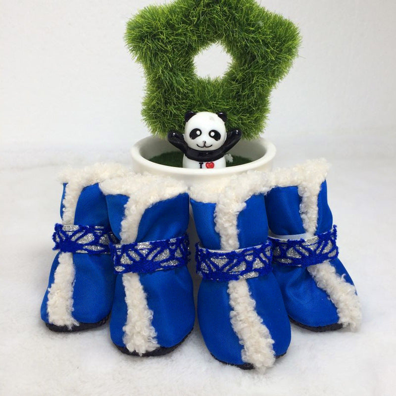 Winter Waterproof Pet Dog Shoes Snow Boots