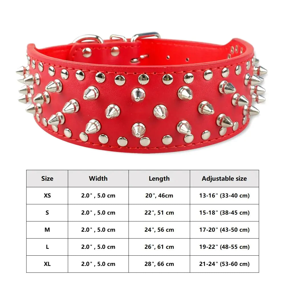 Cone Spikes Dog Collar sold by Poopy and Poops General Pet Store poppyandpoops.ca