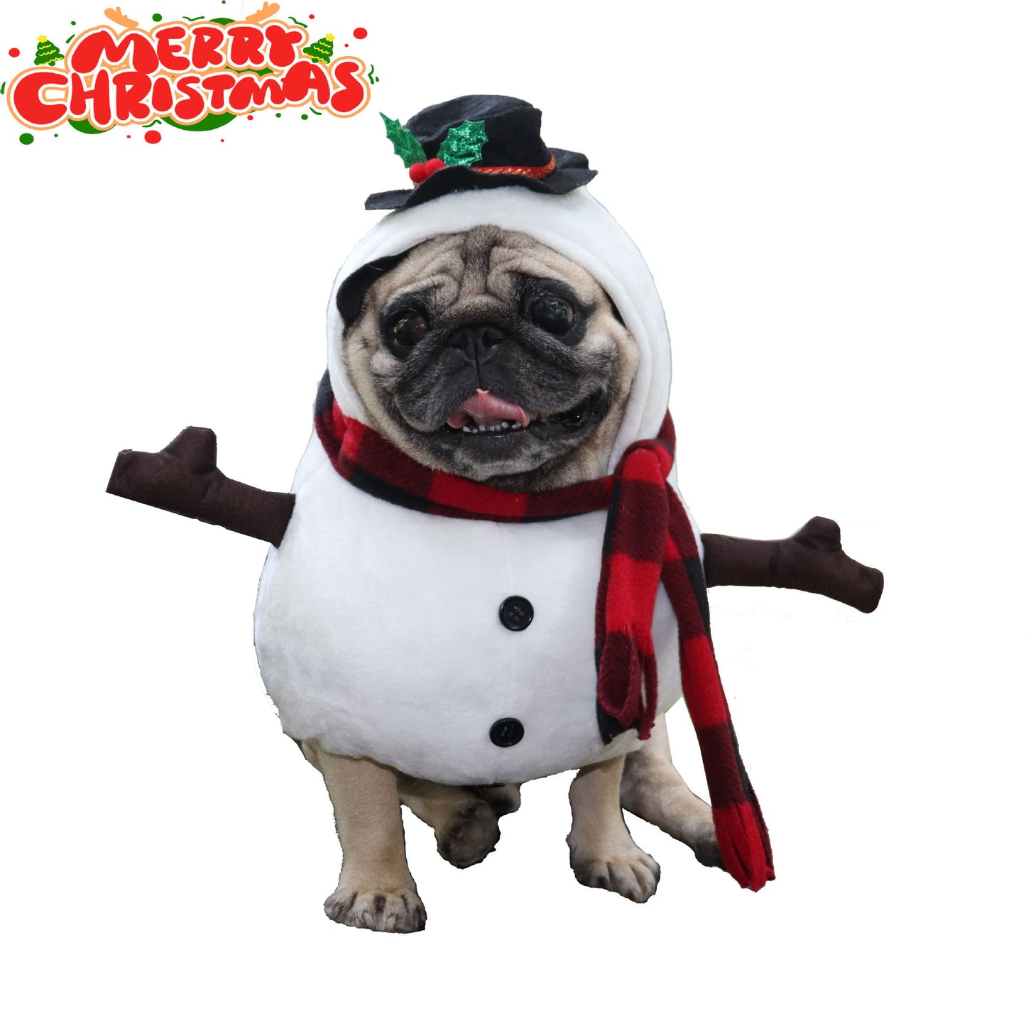 Christmas Snowman Pet Dog Costume