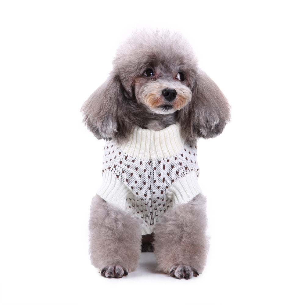 Christmas Snowflake Paw Dog Sweater