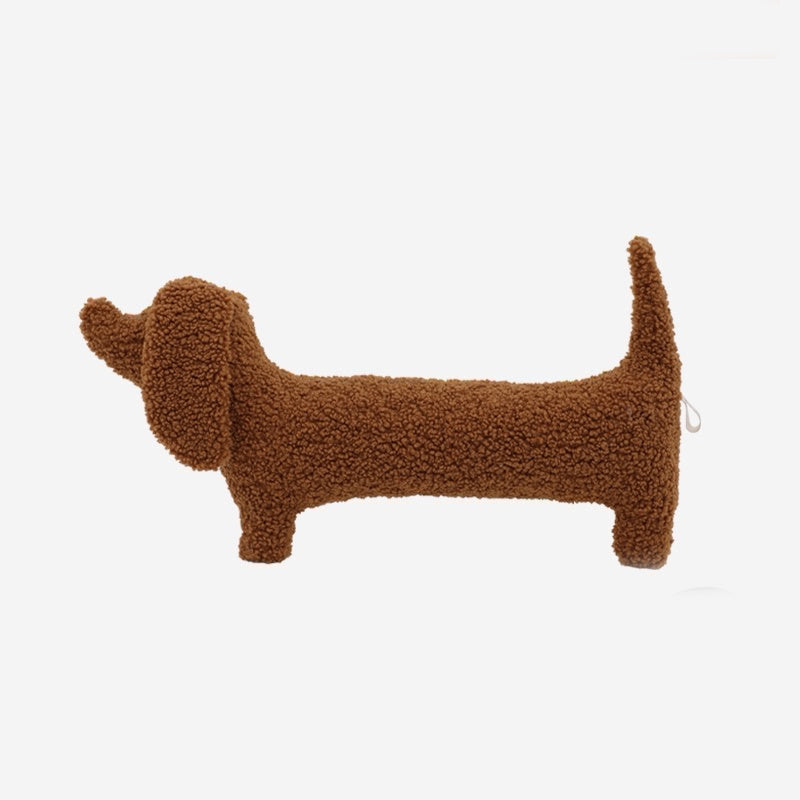 67x35CM Plush Dachshund Teddy Bear in Brown