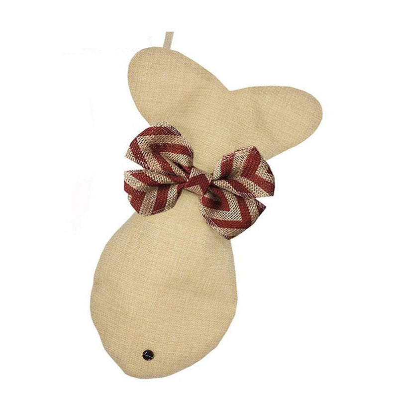 Dog Bone Shape Christmas Gift Stockings Decoration
