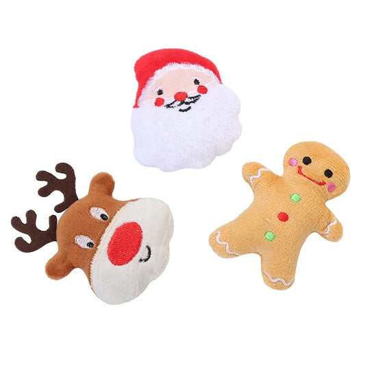 Pet Christmas Plush Dog Toy sold by Poopy and Poops General Pet Store poppyandpoops.ca