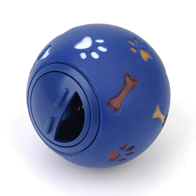 Dog Tooth Cleaning Chew Ball Blue M sold by Poopy and Poops General Pet Store poppyandpoops.ca