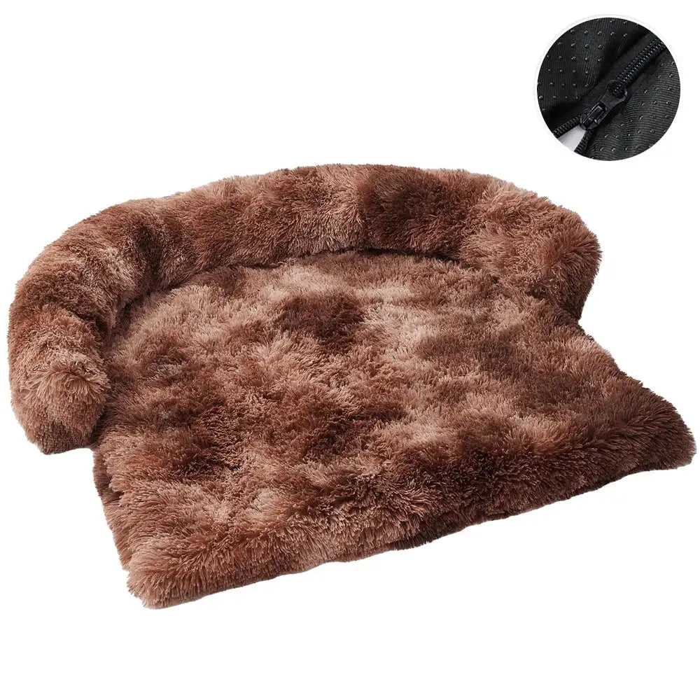 Washable Plush Dog Bed Sofa Cover sold by Poopy and Poops General Pet Store poppyandpoops.ca