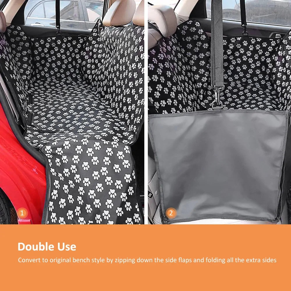 Oxford Fabric Car Pet Dog Seat Cover sold by Poopy and Poops General Pet Store poppyandpoops.ca