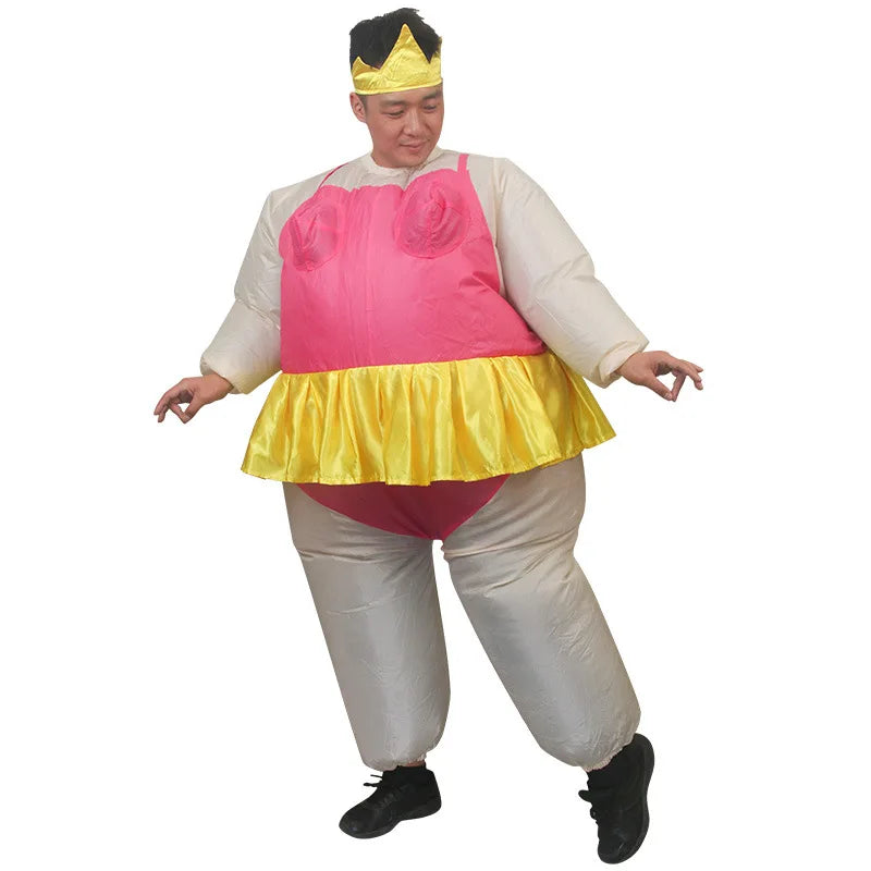 Matching Adult Inflatable Pumpkin Elephant Halloween Costume f11 M Other sold by Poopy and Poops General Pet Store poppyandpoops.ca