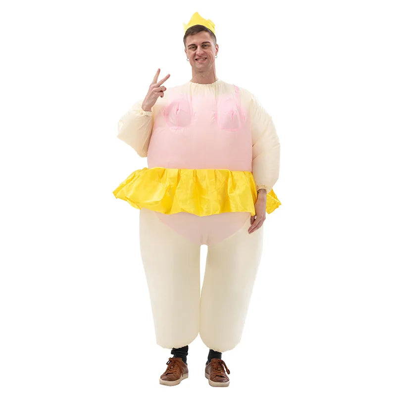 Matching Adult Inflatable Pumpkin Elephant Halloween Costume f12 M Other sold by Poopy and Poops General Pet Store poppyandpoops.ca