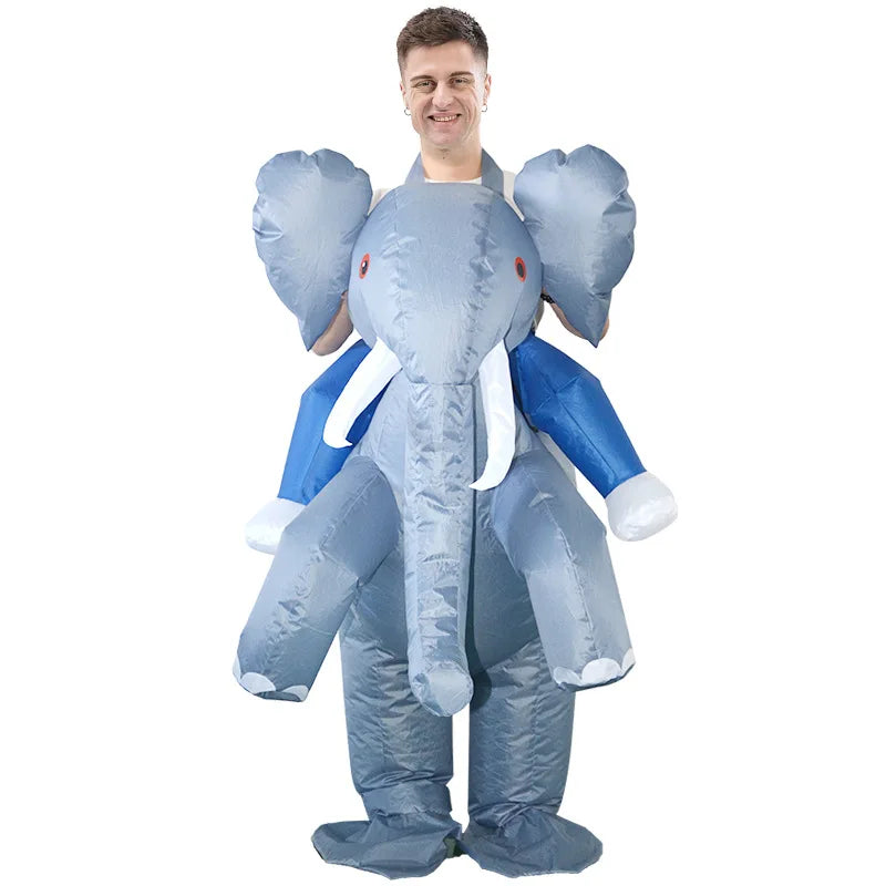 Matching Adult Inflatable Pumpkin Elephant Halloween Costume f14 M Other sold by Poopy and Poops General Pet Store poppyandpoops.ca
