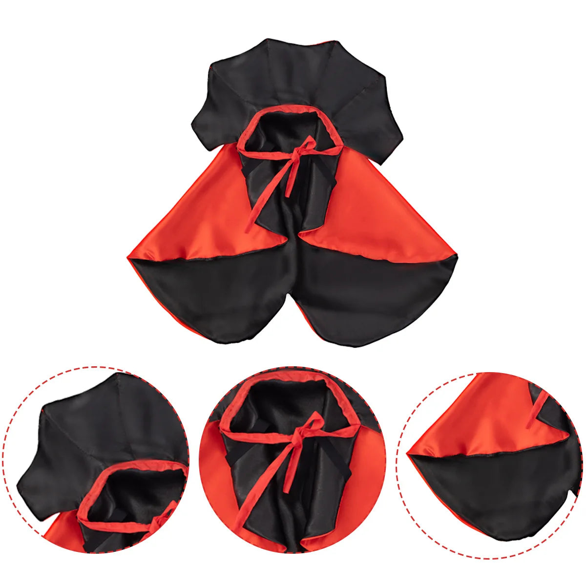 Pet Clothes Cloaks Capes Shawls Cats Dogs Vampire Halloween Costume sold by Poopy and Poops General Pet Store poppyandpoops.ca