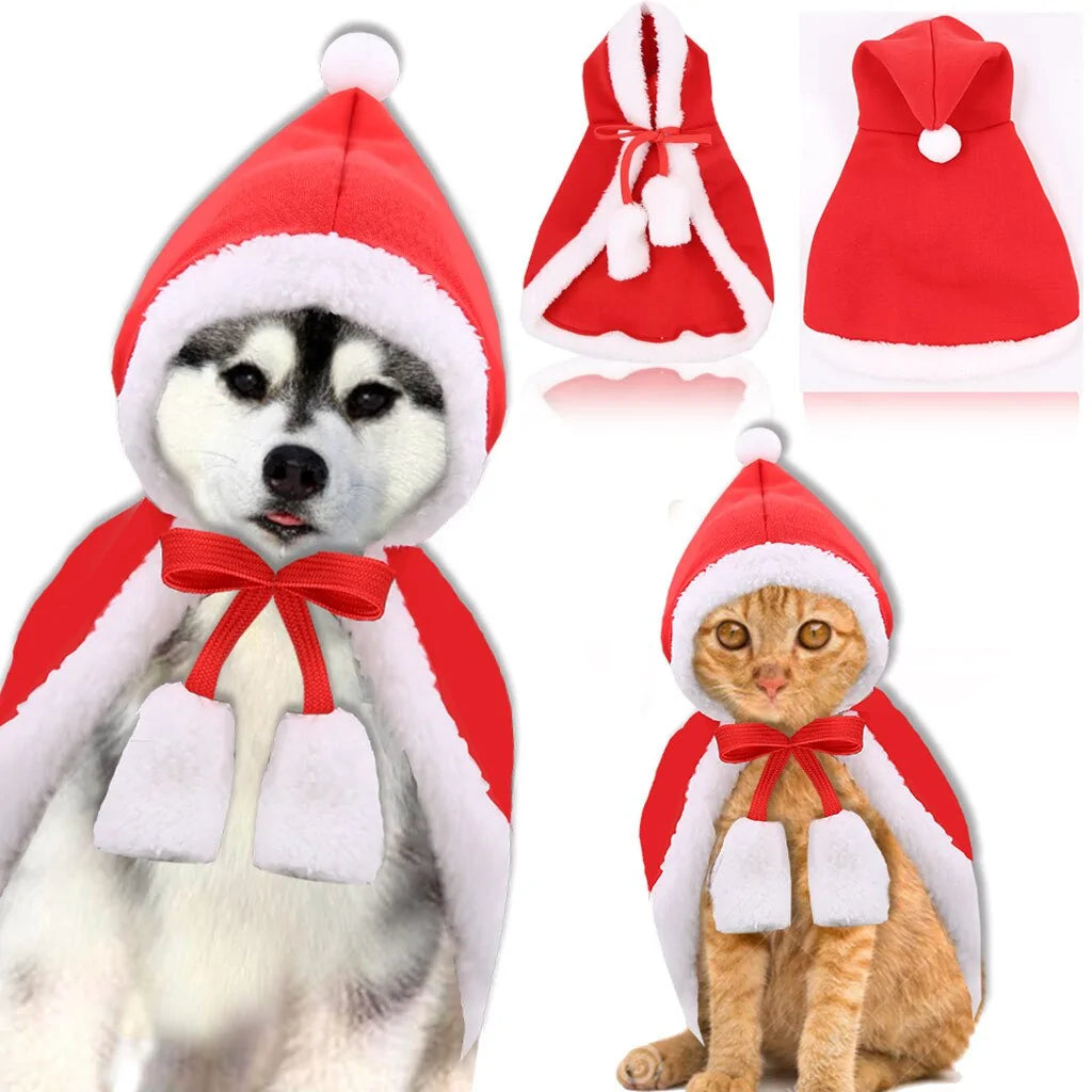 Pet Cowboy Rider Dog And Cat Costume Santa Clothes Small sold by Poopy and Poops General Pet Store poppyandpoops.ca