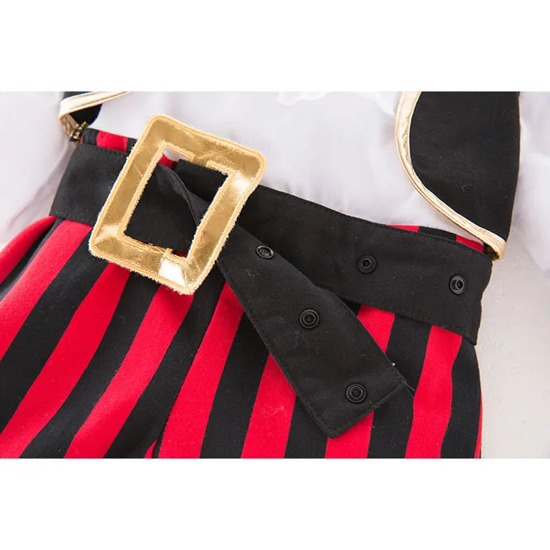 Baby Boys Girls Captain Pirate Halloween Costume sold by Poopy and Poops General Pet Store poppyandpoops.ca