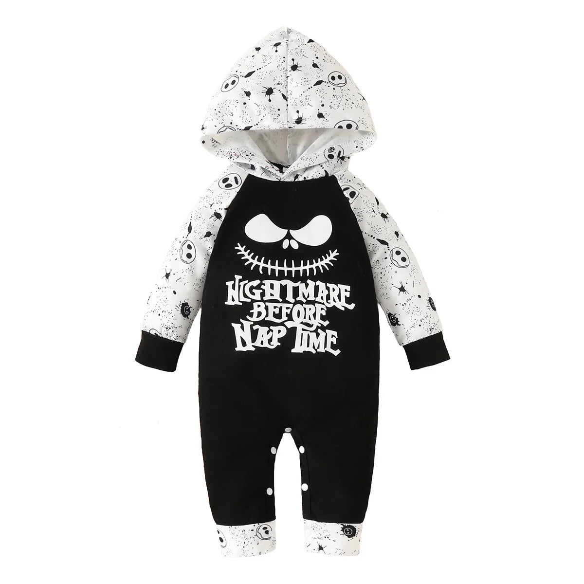 Baby Girls Boys Toddler Color Skeleton Pumpkin Christmas Eve Horror Halloween Costume F sold by Poopy and Poops General Pet Store poppyandpoops.ca