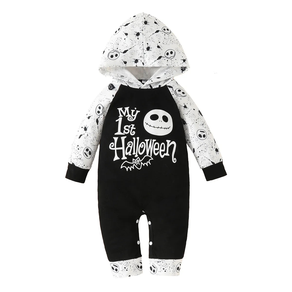 Baby Girls Boys Toddler Color Skeleton Pumpkin Christmas Eve Horror Halloween Costume G sold by Poopy and Poops General Pet Store poppyandpoops.ca