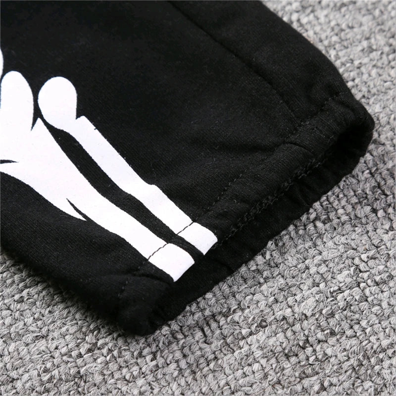 Baby role-playing baby toddler skull costume Halloween carnival role-playing skull long sleeve baby hooded suit sold by Poopy and Poops General Pet Store poppyandpoops.ca