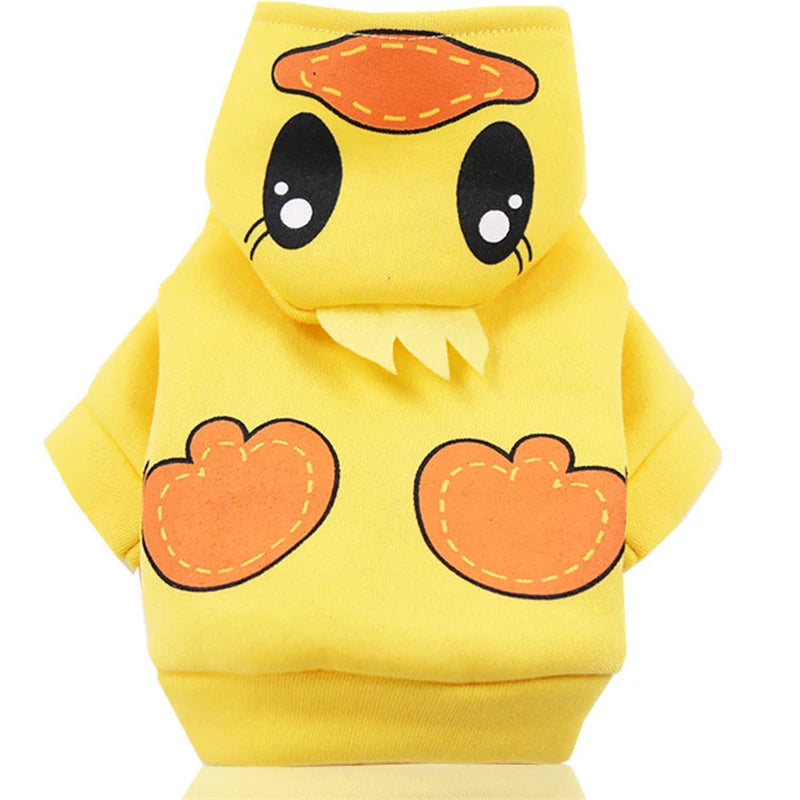 Halloween Dog Costume Hoodie Angel Owl Tiger Yellow sold by Poopy and Poops General Pet Store poppyandpoops.ca