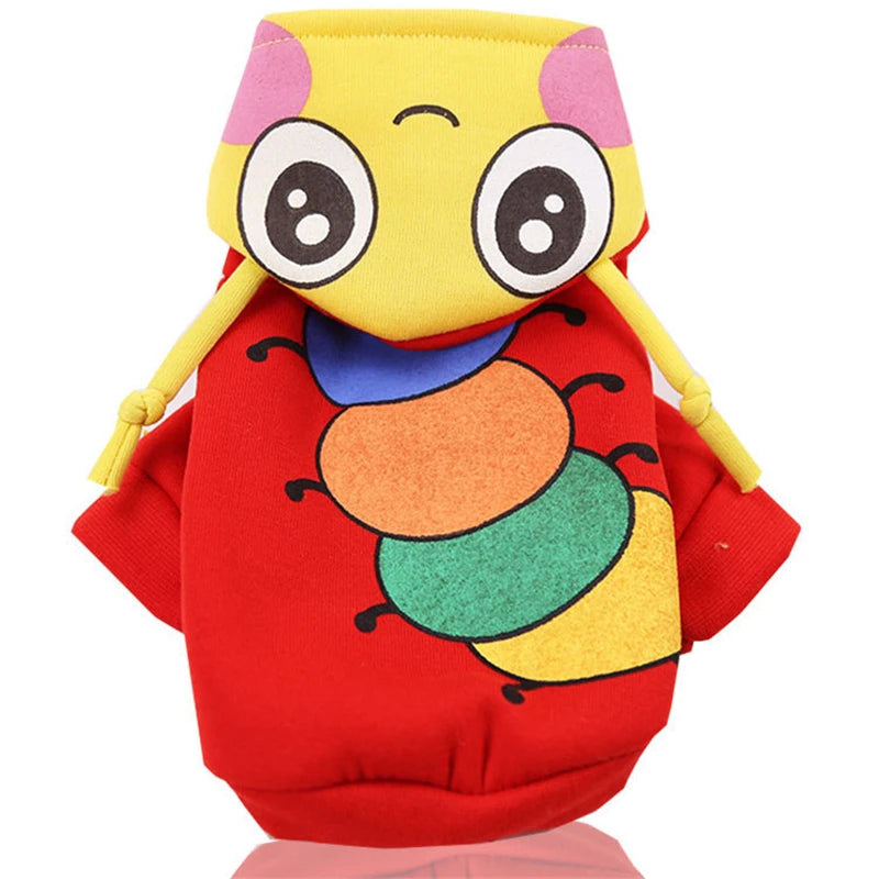 Halloween Dog Costume Hoodie Angel Owl Tiger Red sold by Poopy and Poops General Pet Store poppyandpoops.ca